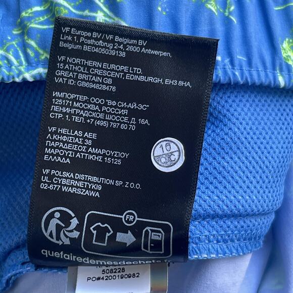 North Face Wander Shorts Mens 2XL Blue FlashDry Stretch Outdoor Regular Fit New - Picture 7 of 14